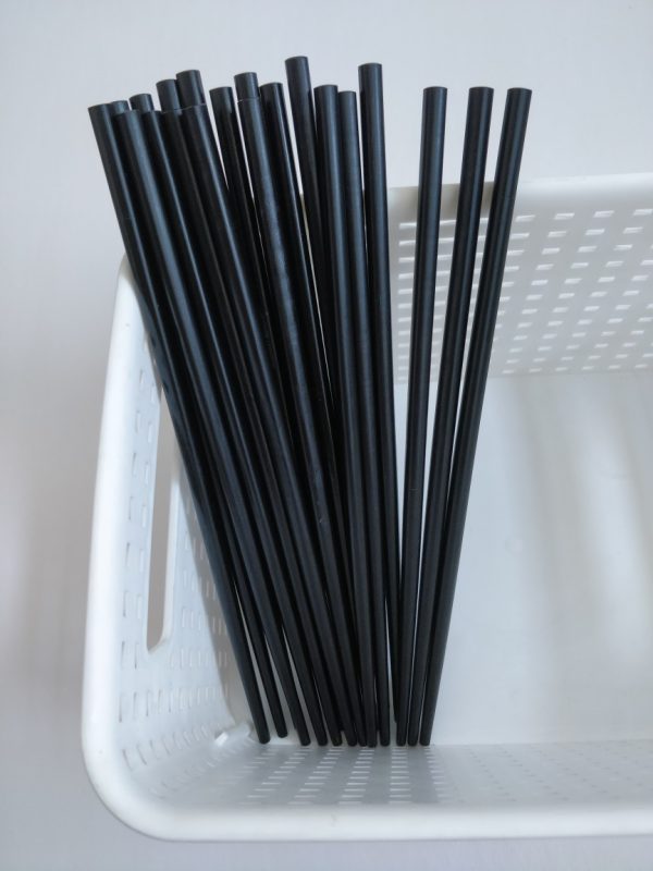 黑色竹筷子24CM*7.0外贸出口竹筷碳化竹制工艺筷 - Image 9