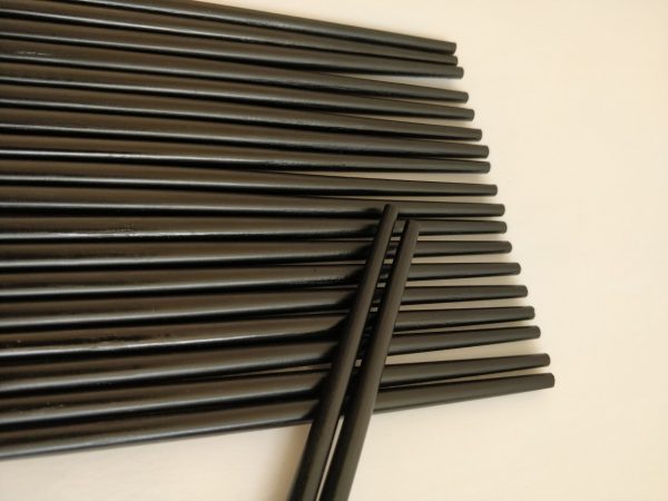 黑色竹筷子24CM*7.0外贸出口竹筷碳化竹制工艺筷 - Image 8