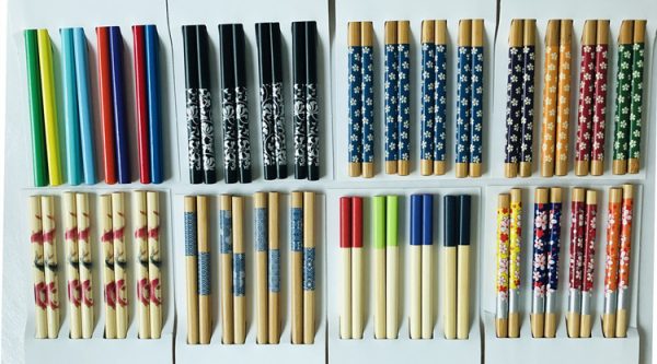 佳驰 竹筷定制四双装印花螺纹批发厂家直供酒店家用筷日式筷子 - Image 9