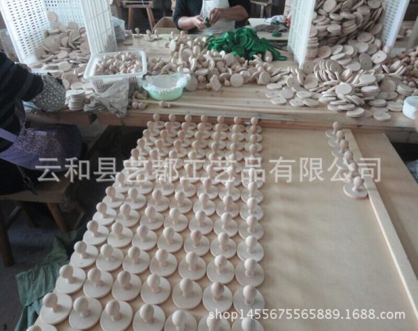 加工生产饼干模印章木头印章木质烘焙印章儿童手柄印章 - Image 7