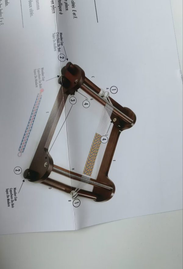 厂家批发复古家用织布机儿童DIY手工作品 - Image 4