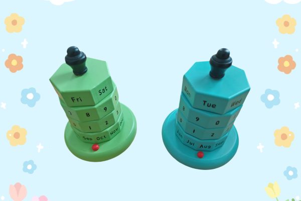 桌面旋转日历摆件台历北欧风装饰品万年历网红办公室桌面生日礼物 - Image 6