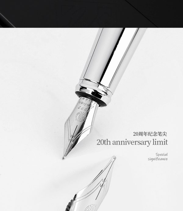 工厂批发直销弘典练字成人铱金笔学生男女办公金属浮雕笔文艺刻字 - Image 10