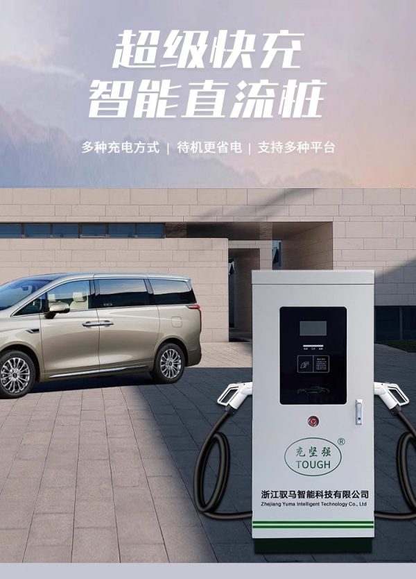大功率直流充电桩30-40-60-320kw单双枪电动车新能源汽车快充立式 - Image 10