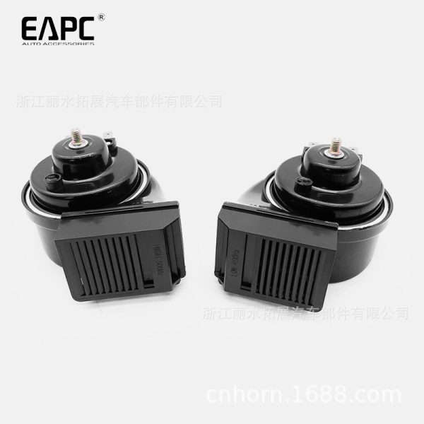 TZ-118鸣笛高音12V防水汽车蜗牛电喇叭厂家直销DL168双音防水喇叭