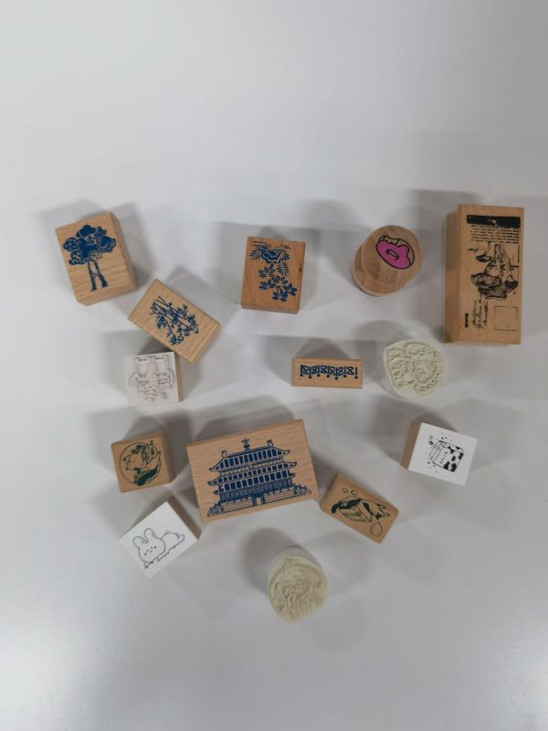 源头工厂定制手帐印章定制木质木头日记新年印章儿童实木橡胶印章 - Image 4