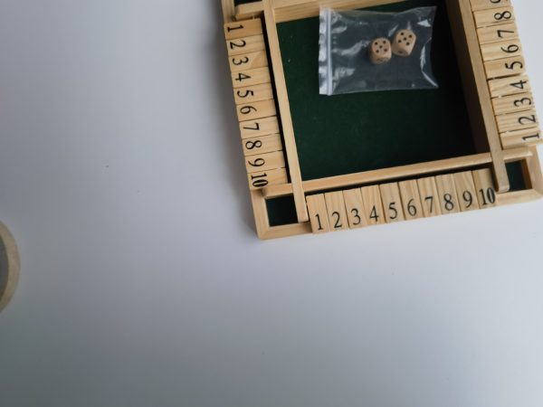 源头工厂定制木制翻板架儿童数字游戏骰子游戏 - Image 10