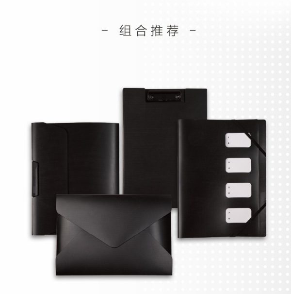 TOPTEAM 商务办公文件夹INITIAL系列简约立体试卷收纳旋转夹 - Image 10