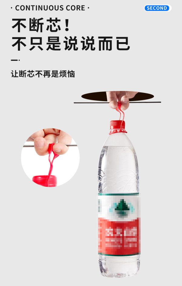 鸿星凹三角杆书写铅笔 沾顶防咬头无毒石墨芯HB铅笔 手绘画图铅笔 - Image 10
