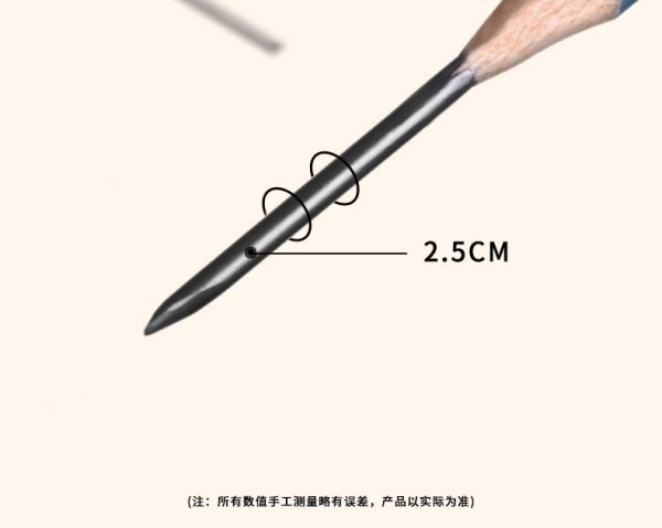 鸿星珠光铅笔定制 三角杆带橡皮石墨铅笔 小学生幼儿园刻姓名铅笔 - Image 10