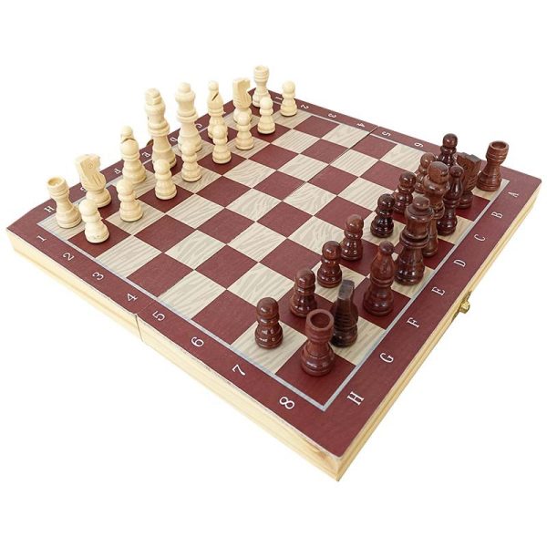 新云国际象棋实木磁性棋盘小学生成人比赛专用儿童高档大号折叠