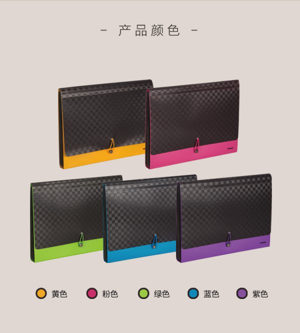 TOPTEAM商务风琴包伯爵系列多层分类文件夹科目分类袋试卷袋收纳 - Image 10