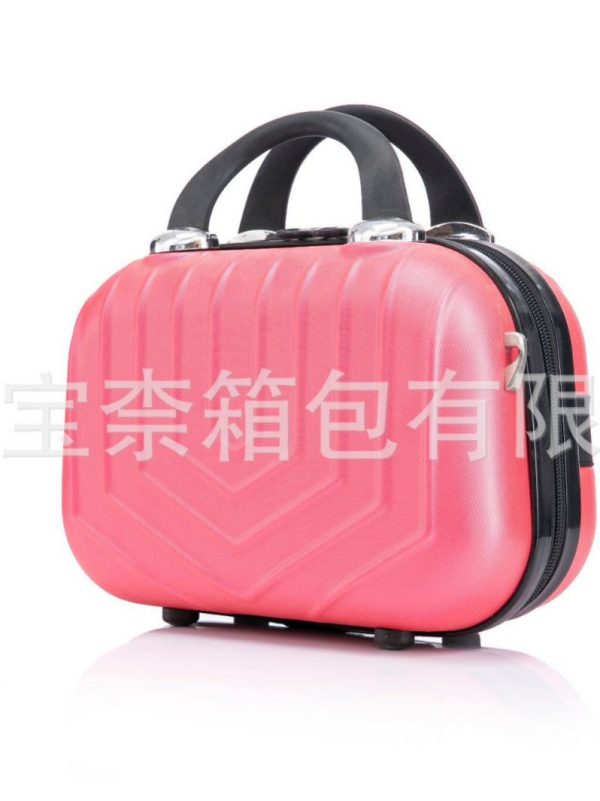 行李箱手提女伴手礼14寸化妆箱收纳箱小迷你化妆包结婚旅行箱礼品 - Image 8