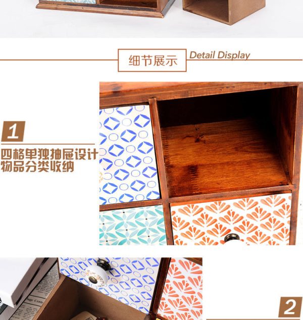 复古家用 美式收纳盒 田园风收纳盒 - Image 10