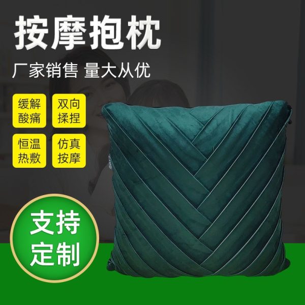 天鹅绒纯色抱枕套床头靠枕靠背套汽车腰枕靠垫沙发抱枕套批发理疗