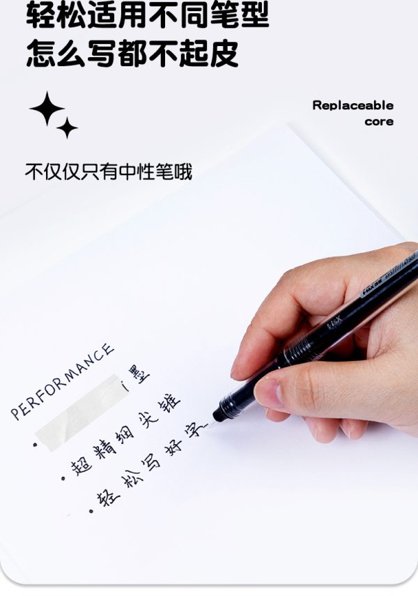 鸿星文具涂改修正地 焕彩20M/卡修订涂改带 中小学生作业改正带 - Image 10