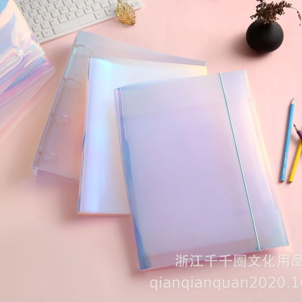 文件夹pp塑料弹力绳文件夹PP捆绳包学生办公档案袋收纳包资料袋