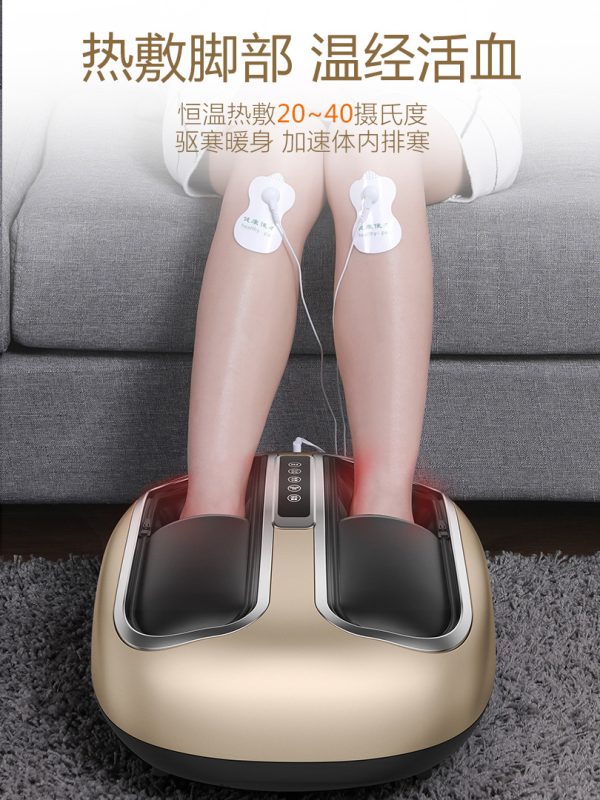 舒元足疗机脚底多功能穴位按摩器家用全自动足底揉捏加热捏脚智能