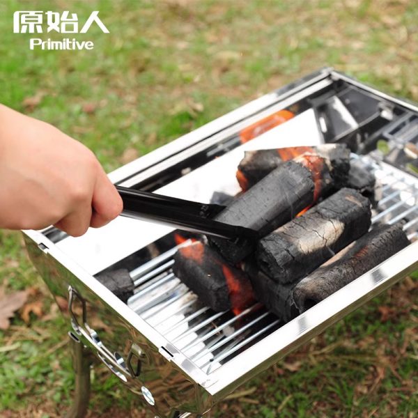 加长炭夹食品夹烤肉夹子面包夹加厚烧烤夹烧烤工具防烫夹碳批发