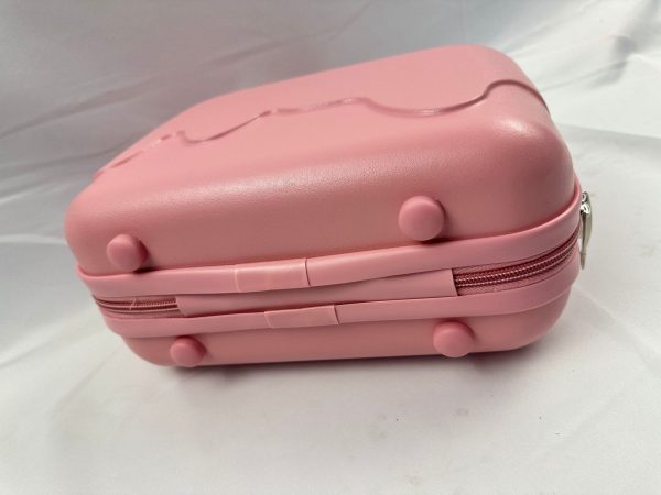 登机行李箱化妆箱糖果色拉杆箱16寸可爱冰淇淋款旅行箱万向轮皮箱 - Image 8