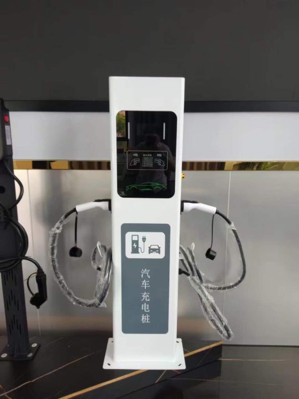 新能源电动汽车充电桩 通用双枪交流14kw立式家用商用32A扫码刷卡 - Image 3