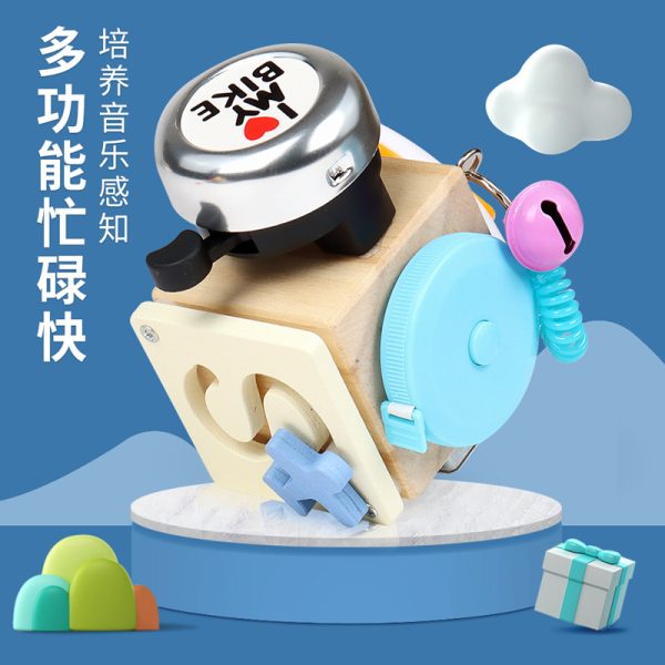 蒙特梭利直销宝宝儿童益智早教1-2男女岁宝宝早教忙碌板益智玩具