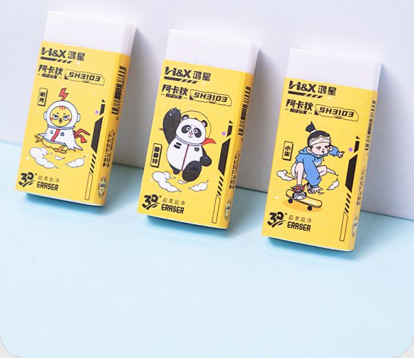 鸿星创意卡通橡皮 阿卡狄超软橡皮擦 小学生儿童可爱绘画橡皮批发 - Image 8