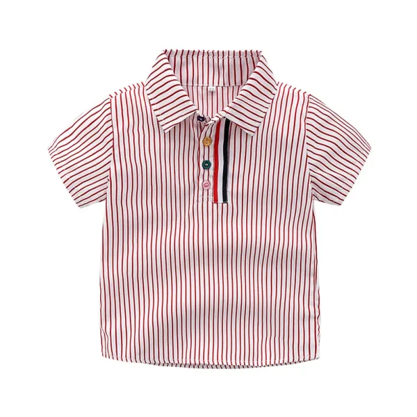 夏季学院中小童中性婴幼儿套装园校服英伦棉儿童校服一件代发条纹