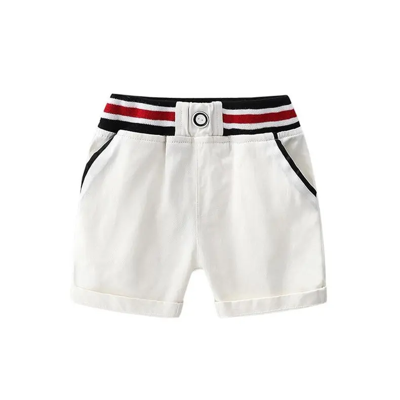 夏季学院中小童中性婴幼儿套装园校服英伦棉儿童校服一件代发条纹