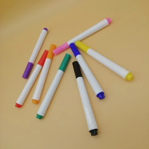 厂家生产批发彩色可擦写儿童绘画白板笔可定制LOGO彩芯水性白板笔