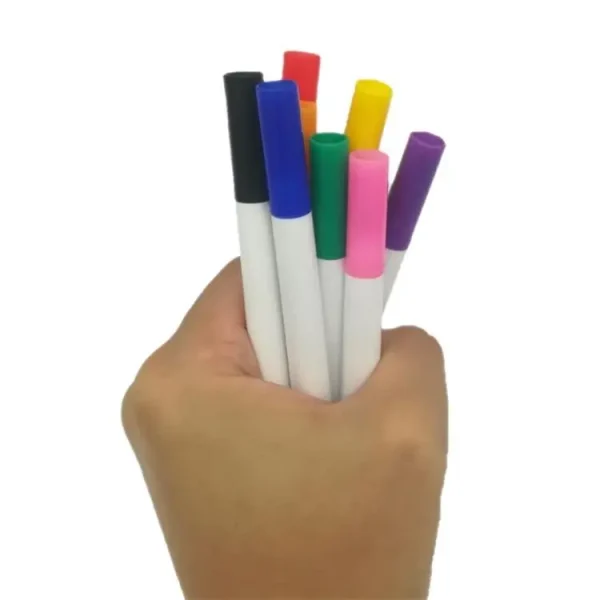 厂家生产批发彩色可擦写儿童绘画白板笔可定制LOGO彩芯水性白板笔