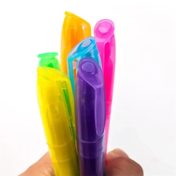 厂家生产生日婚庆笔炫丽迷你马克笔水性办公学生重点标记荧光笔