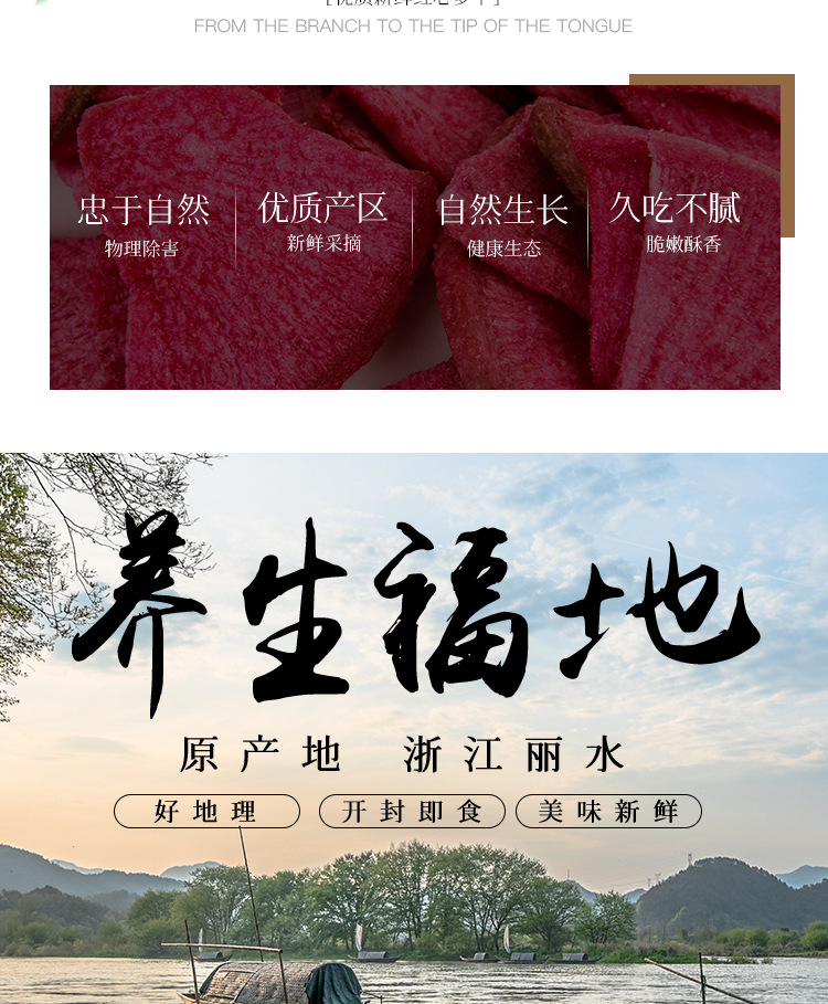OEM贴牌工厂批发代发红心萝卜脆综合脱水果蔬干零食支持定制出口