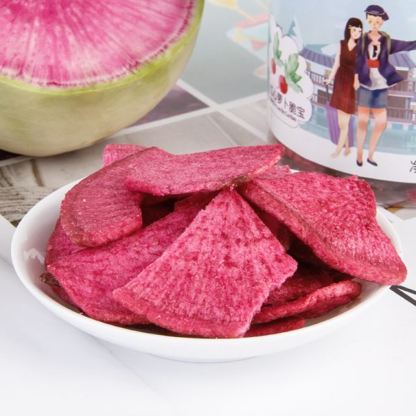 OEM贴牌工厂批发代发红心萝卜脆综合脱水果蔬干零食支持定制出口