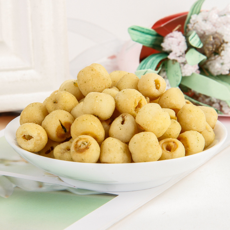 莲子脆片1kg整箱即食原味去芯脱水果脆小包装蔬菜干新货小零食