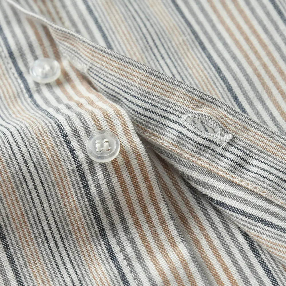 加工定制 潮牌厂家批发儿童秋冬男童套装中小男童条纹衬衫长裤子