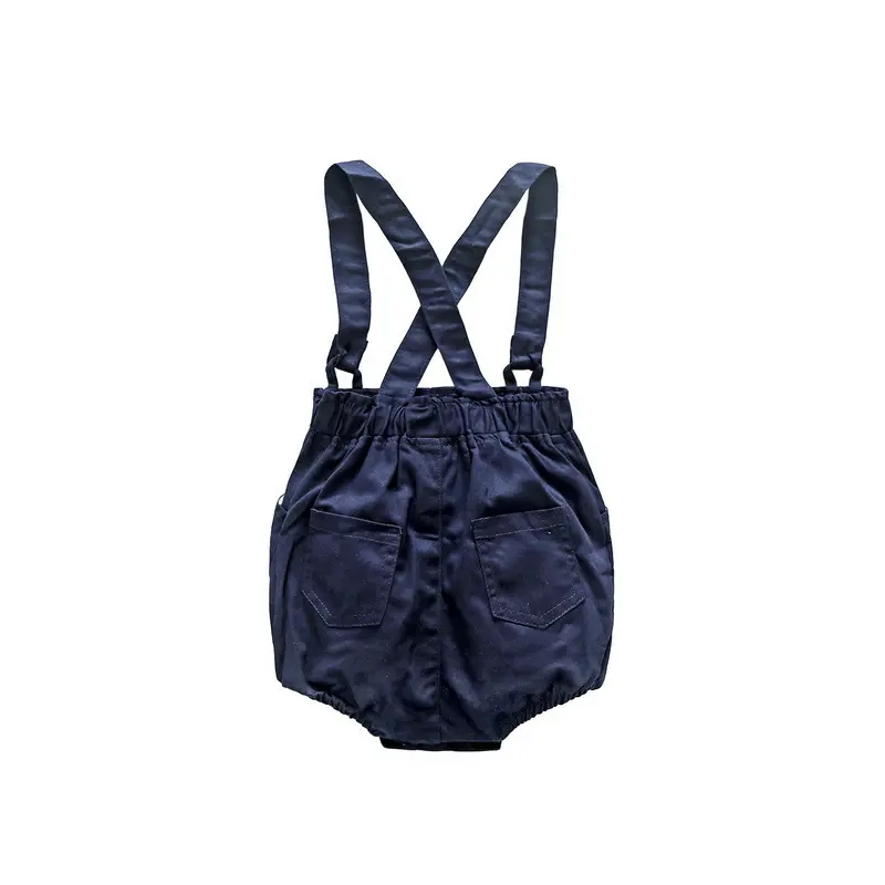 加工定制 夏季新款男宝宝绅士领结套装爬服 短袖星星哈衣儿童童装