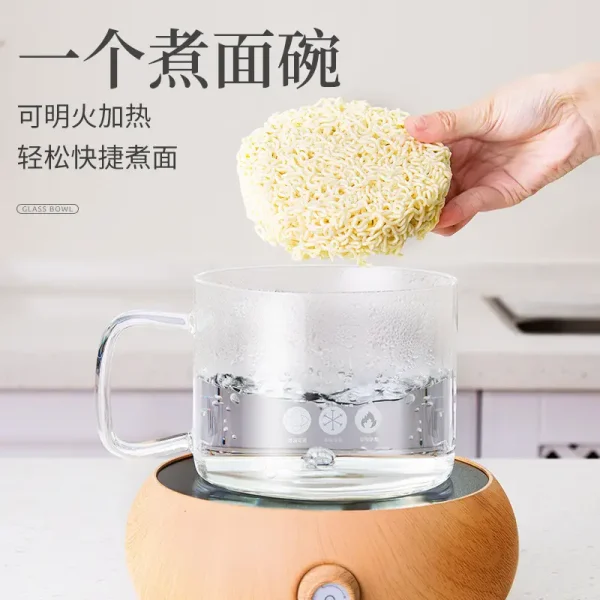 天喜家用水果沙拉碗大号耐热汤碗 蒸蛋碗拉面泡面碗玻璃碗