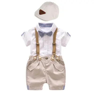 加工定制 跨境kids dress 婴儿爬服夏季新款婴幼儿服饰婴童装连体
