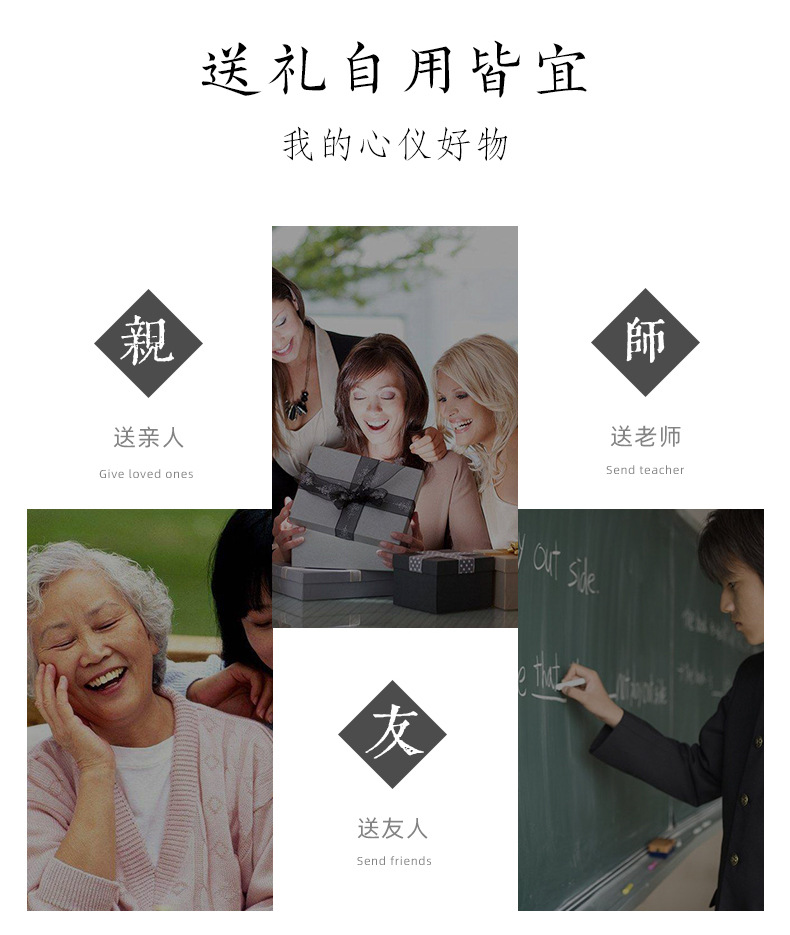 龙泉青瓷 功夫茶具套装陶瓷茶壶铁胎茶杯高端家用商务送礼礼盒装