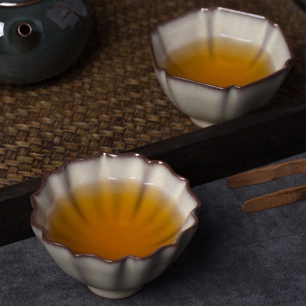 龙泉青瓷手工铁胎主人杯陶瓷个人杯单杯功夫茶杯盖碗品茗杯可雕刻