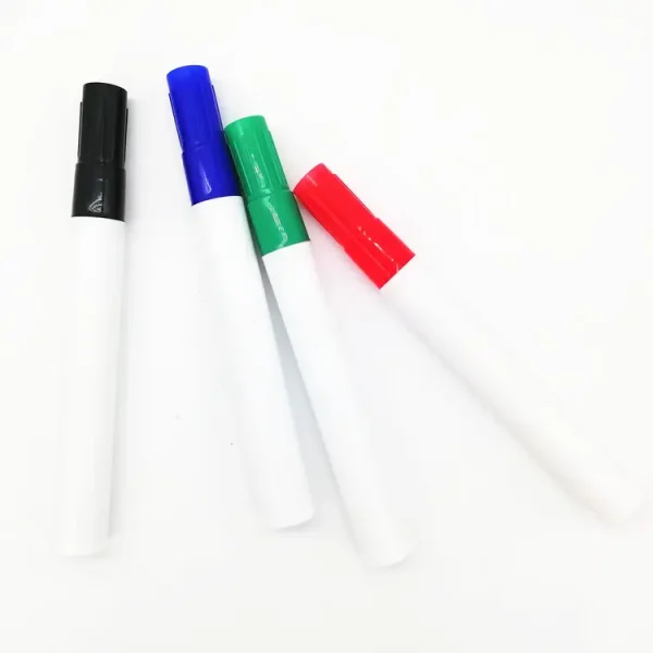 厂家生产可擦水性白板笔 可擦写不带磁性干擦笔 可定制logo标记笔