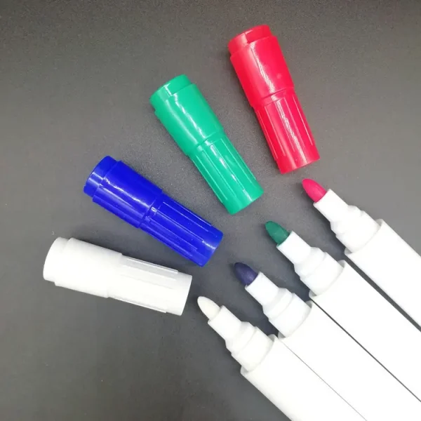 厂家制造可擦水性彩色马克笔 大容量液体无尘粉笔 大号白色记号笔
