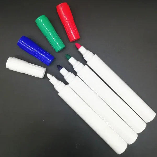厂家生产可擦水性彩色马克笔 大容量液体无尘粉笔 大号白色记号笔