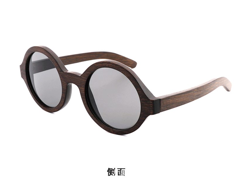 跨境竹木眼镜 男女士偏光太阳镜 护目墨镜 可定制LOGO 现货 UV400