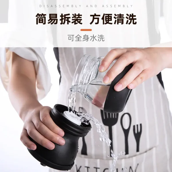 便携迷你手磨咖啡豆玻璃罐手摇研磨器家用手动研磨机磨豆机咖啡机