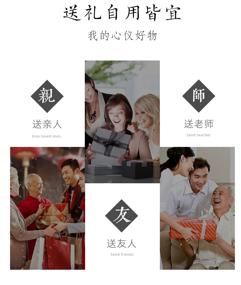 龙泉青瓷 陶瓷茶叶罐子密封罐大容量锁原味储物罐普洱茶罐 可logo