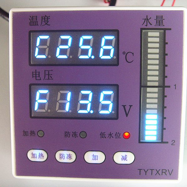 水温 水位 双电瓶电压 防冻 加热集成仪表 智能仪表TY