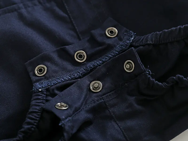 加工定制跨境新款夏婴童套装绅士儿童套装短袖爬服加背带裤两件套