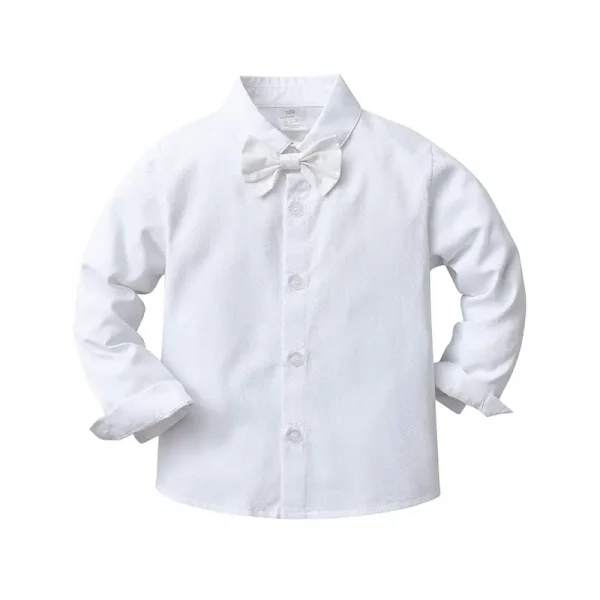 童装批发一件代发儿童洗礼服三件套婴儿衣服宝宝秋季长袖男童秋装